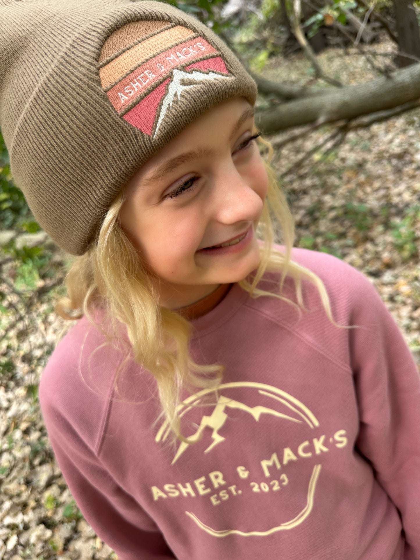 Sundown knit cap