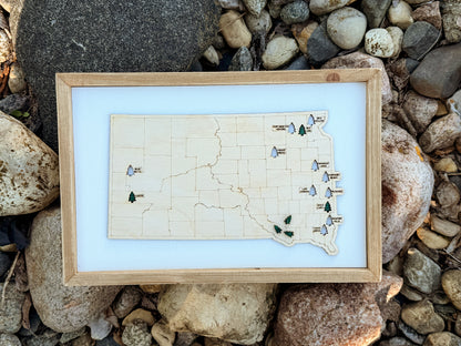 SD State Park Bucket List Map
