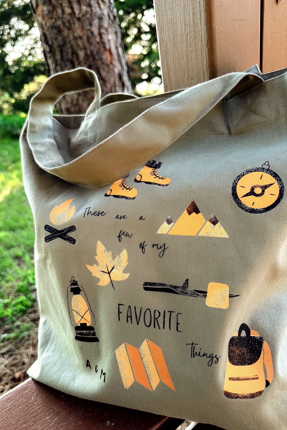 All your favorite things tote