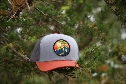 Tri Color Peak Hat