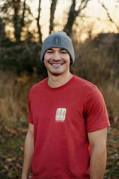 Arch Tree Knit Cap
