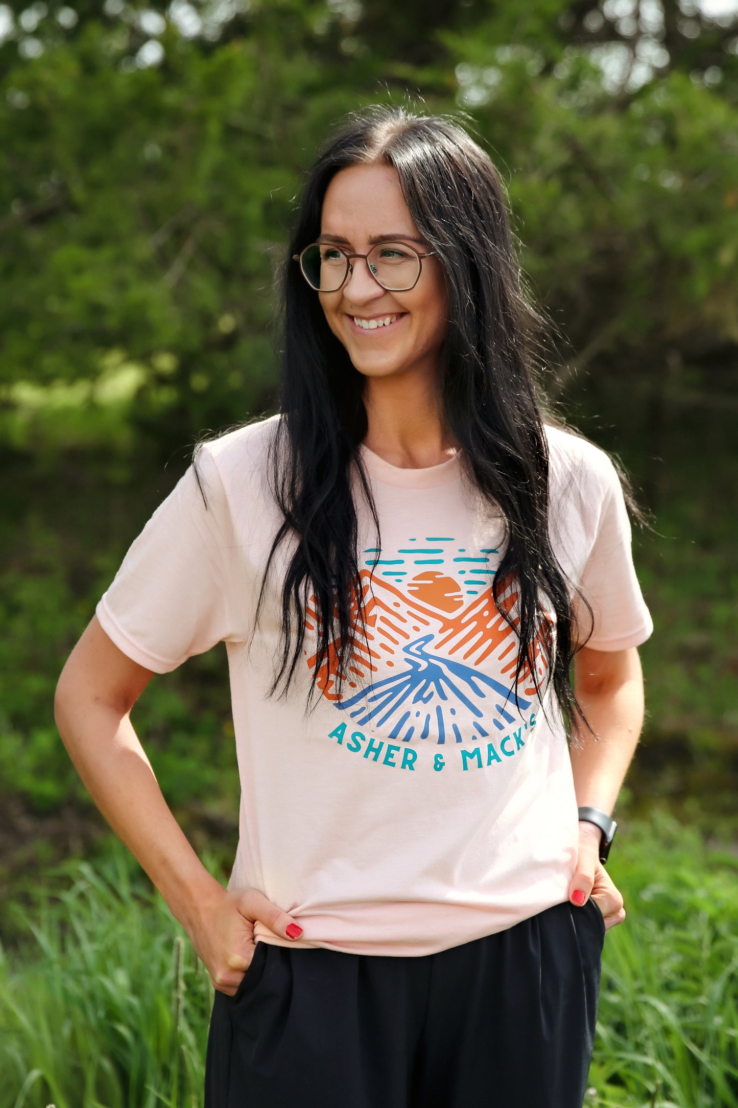 Blue Current Tee