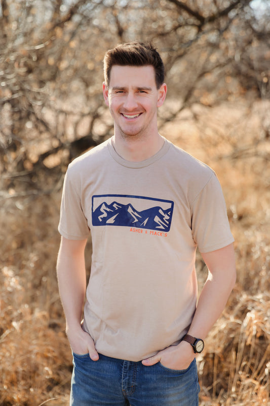 Mountain Ridge Tee (Desert Tan)