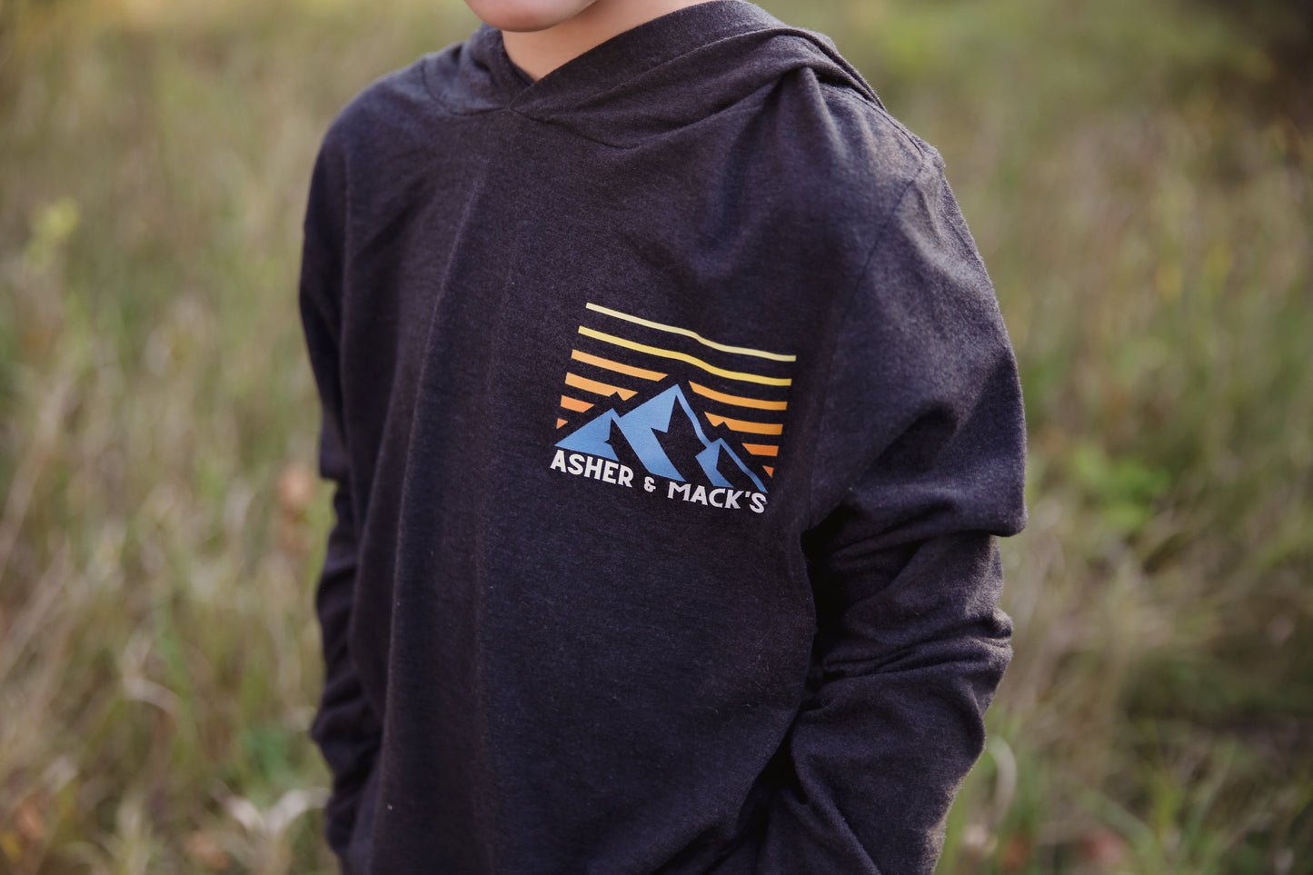 Forest Line Youth long sleeve hoodie