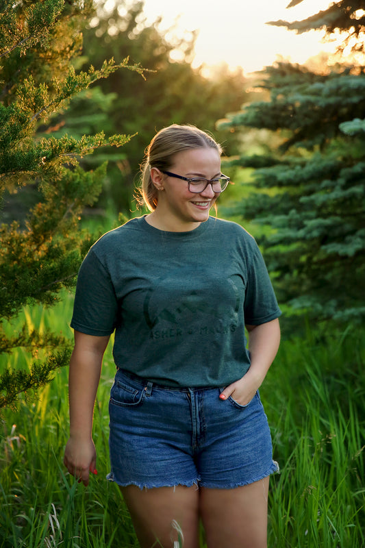 Tri-Peak Green shirt