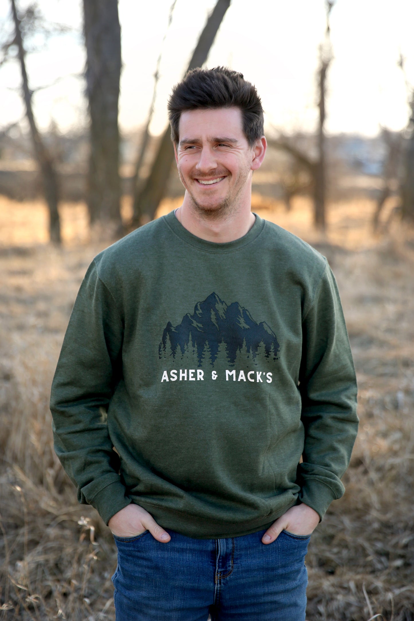 Peak & Pine fleece crew