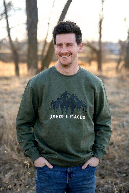Peak & Pine fleece crew