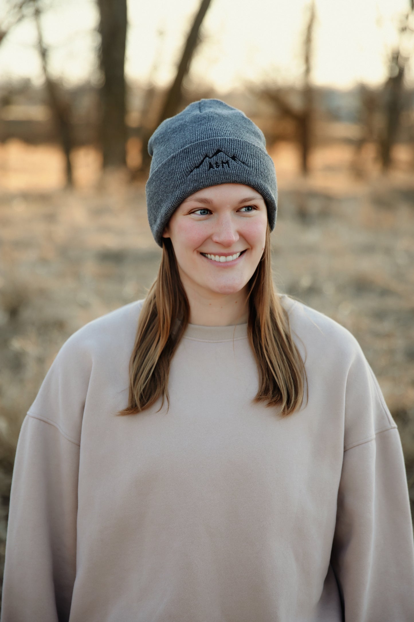 Mountain Fleece-Lined Knit Cap